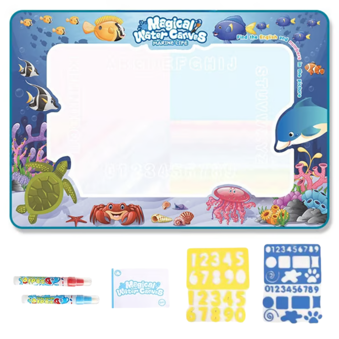 DoodleWater™ - Alfombra de Agua Reutilizable