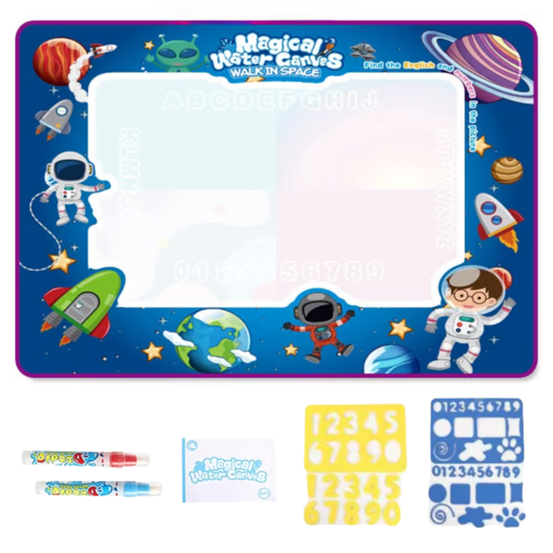 DoodleWater™ - Alfombra de Agua Reutilizable