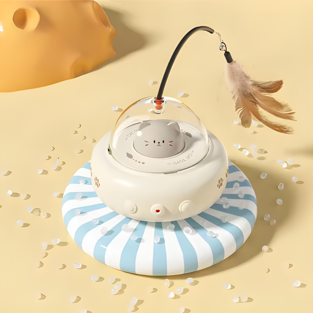 Kittensy™ Automatic Laser Toy with Feather