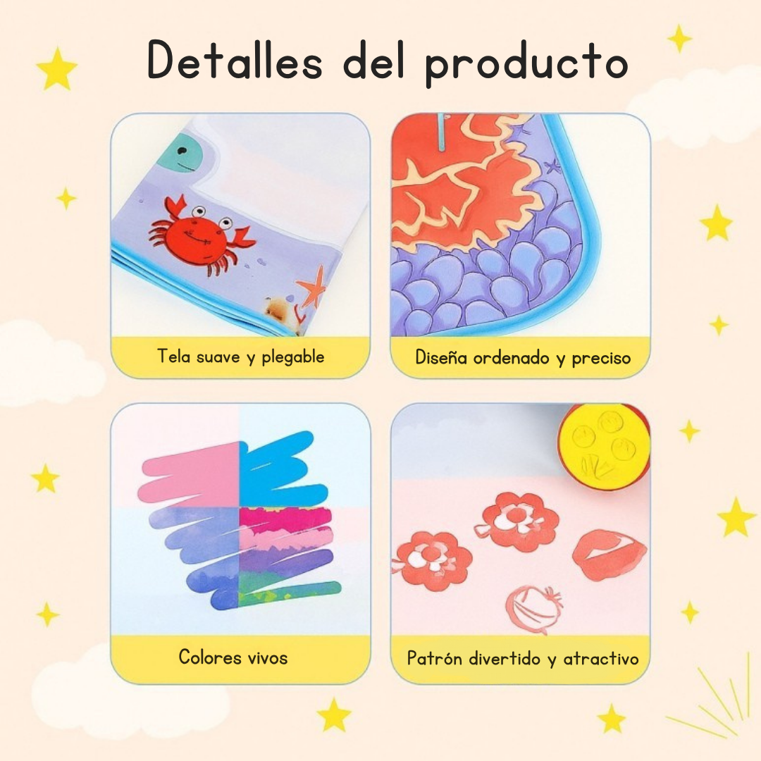 DoodleWater™ - Alfombra de Agua Reutilizable