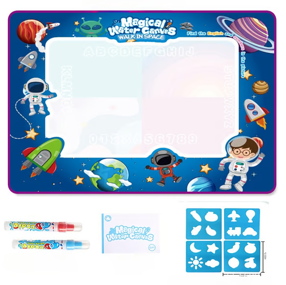 DoodleWater™ - Alfombra de Agua Reutilizable